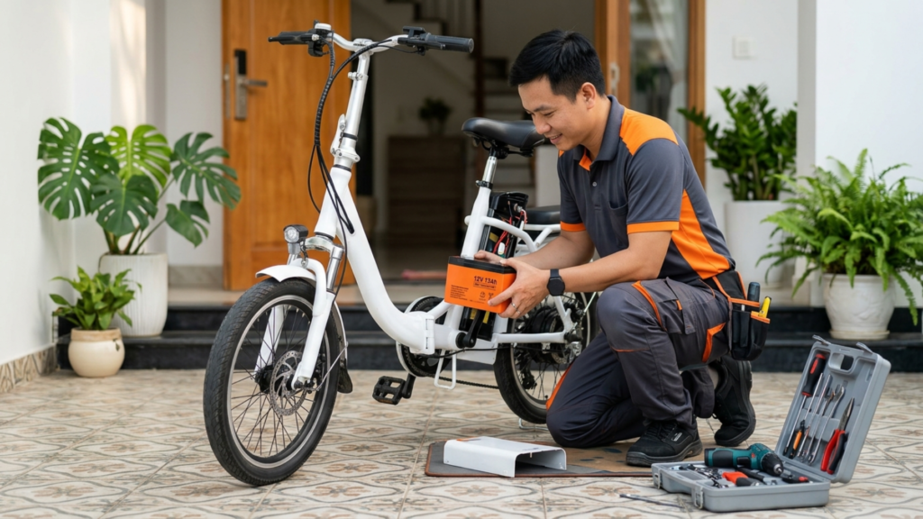 Khi nào cần thay ắc quy xe điện